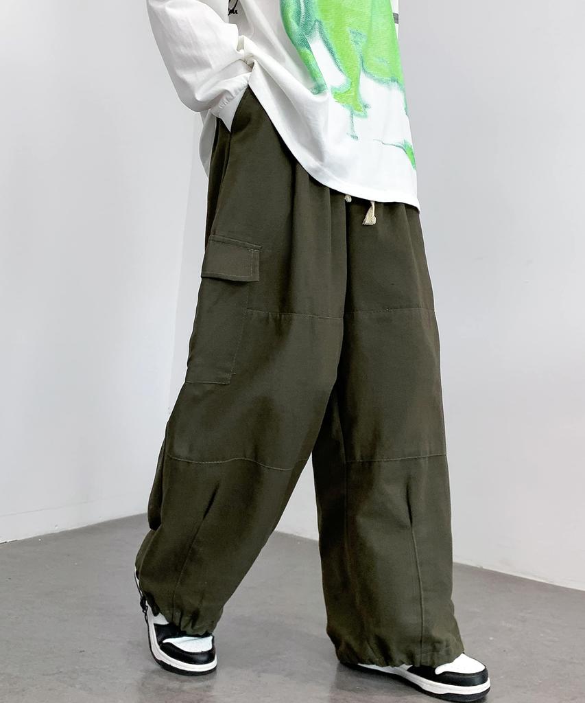Eternal Cycle Cargo Pants Wide Cargo Wide Pants Cargo Easy Pants Military Balloon Silhouette Loose Wide Pants Loose Silhouette [eternal Cycle] Men's