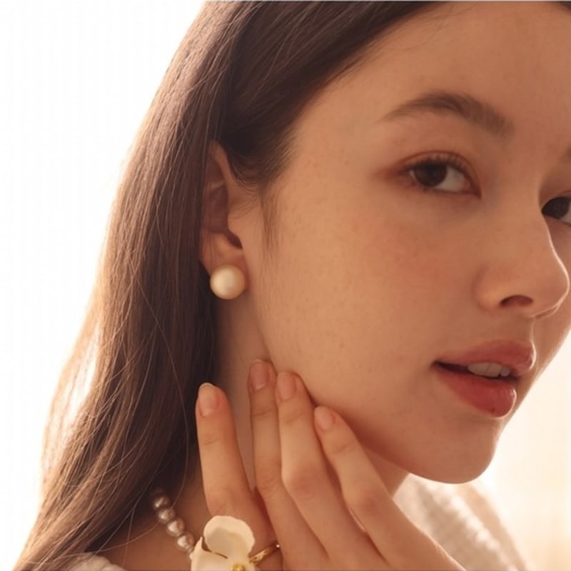 Dana Burton Tinted Love Ball Earrings_16mm