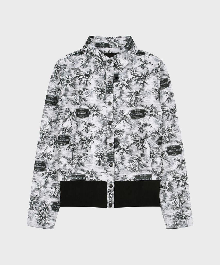HELVESKO Shirt-Style Polo Shirt (Black)