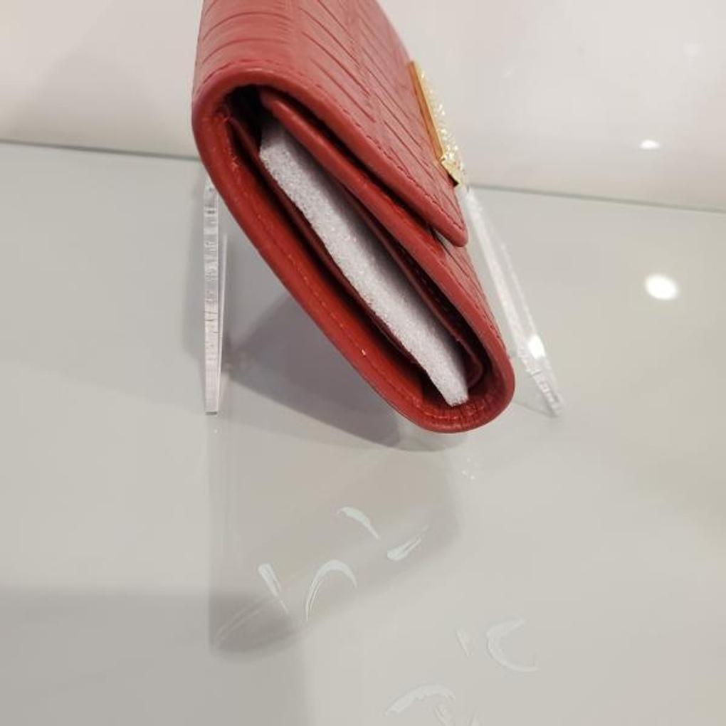 moncross REAW19165 Women's Cubic Point Cowhide Half Wallet