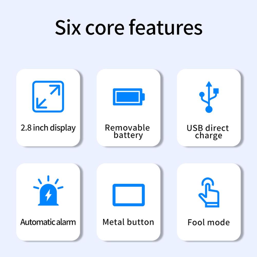 Портативный детектор ядерного излучения, портативный счетчик Гейгера, инструмент для обнаружения рентгеновских лучей, практичный бытовой радиоактивный тестер