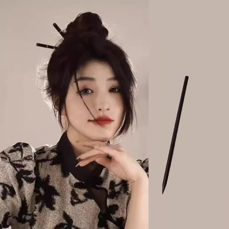 Винтажная китайская палочка для волос в стиле ханьфу, женская металлическая кисточка, вилка для волос, палочки для еды, заколка для волос, женские украшения, заколки для волос, аксессуары