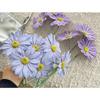 3PCS/Bundle Multicolor Daisy Artificial Flower 3D Printed Floral Arrangement Simulation Flower Chrysanthemum Photo Props
