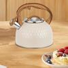 2.5L Stove Top Tea Kettle Stovetop Water Boiler Easy To Clean Elegant for Kitchen Decor Multipurpose