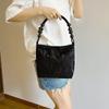 New Chinese Retro Handbag New Style Trendy High-value Niche Design Underarm Beaded Single-shoulder Bucket Bag