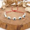 for Necklace Earrings Oval Shape Spacer Beads Jewelry Making Accessories DIY Crafts Demon Eye Beads