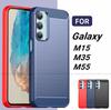 Для Samsung Galaxy M35 Чехол Samsung Galaxy M15 M35 M55 5G Чехол Противоударный Силиконовый Матовый ТПУ Чехол для Телефона Samsung Galaxy M35