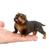 Educational Simulation Bulldog Ornaments Pitbull Figurine Garden Decor Bulldog Model  Collection