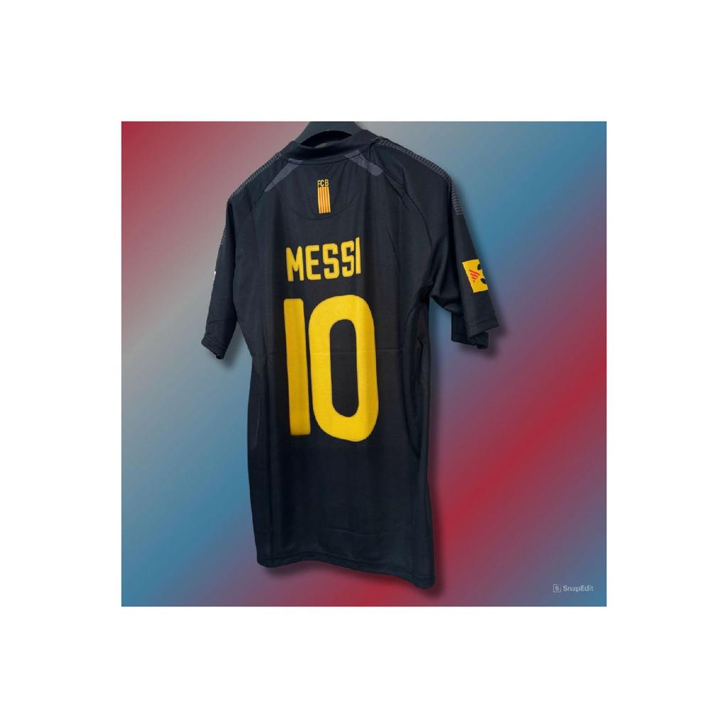 Barcha. Messi Black Color Adult Special Concept Football Jersey