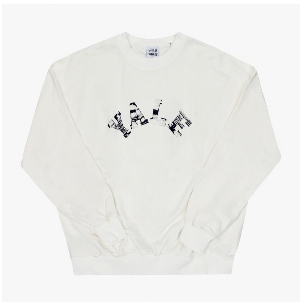 Wild Donkey Unisex Sweatshirt Fg Yale Off White