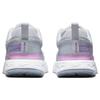 Nike React Infinity Run Flyknit 3 Grey Rush Fuchsia Женские кроссовки Бело-синий оттенок DZ3016-100