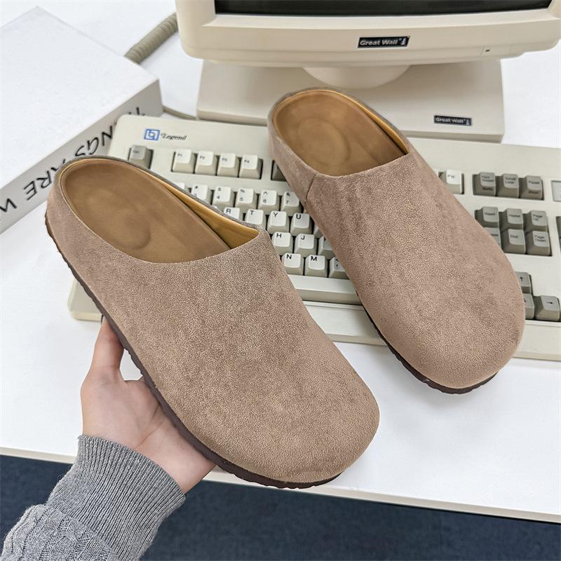 Тапочки Boken с сумкой muller head one foot ленивые полутачные тапочки для хлеба 24158 серые -J