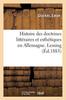 Книга Histoire Des Doctrines Litteraires Et Esthetiques En Allemagne. Lessing