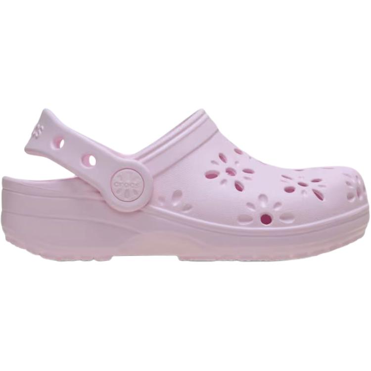Crocs Classic Clog Comfortable Non-Slip Durable Low-Top Toddler Shoes Baby Shoes Pink 210944-6ZW