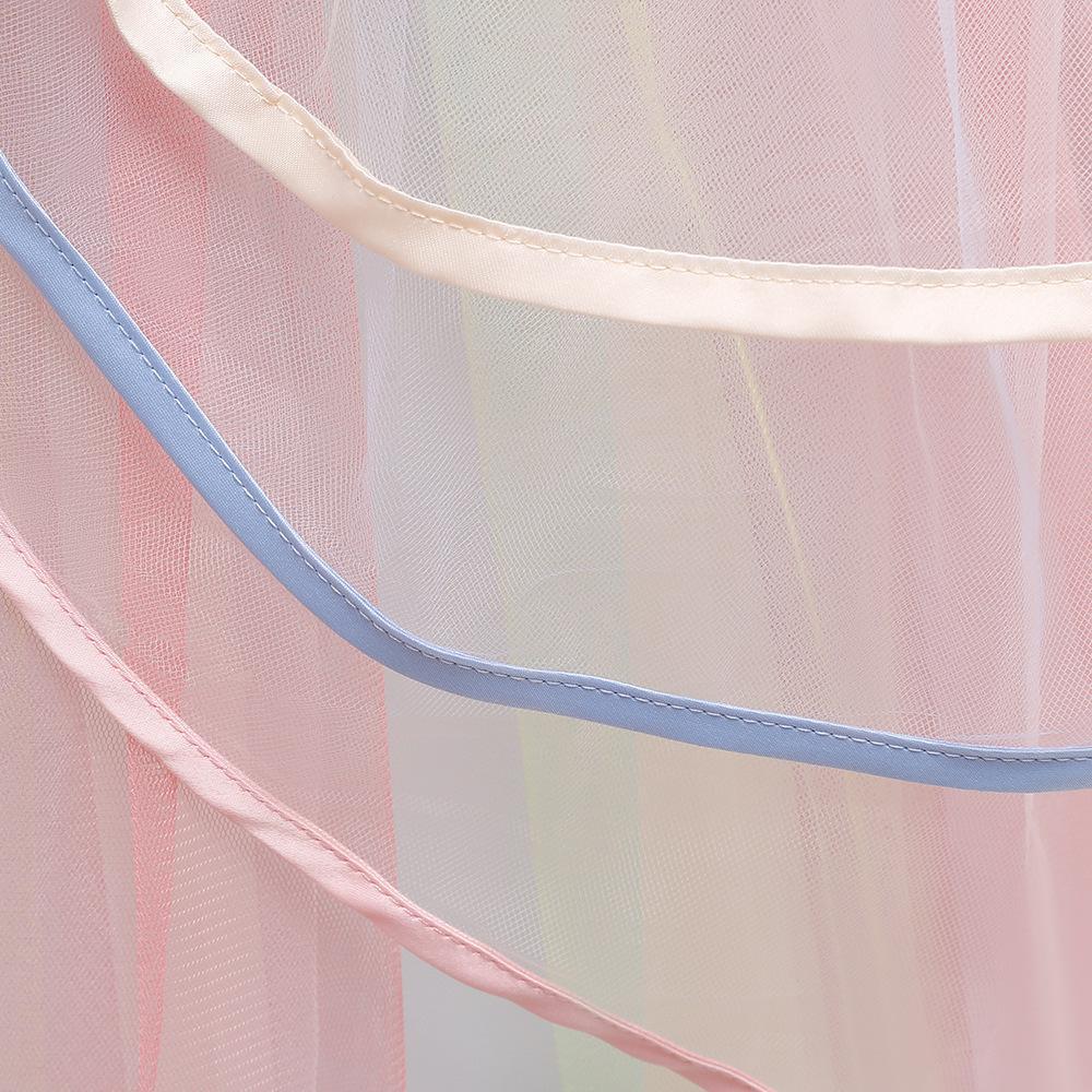 Unicorn Rainbow Mesh Dress for Girls: Festival Performance Costume