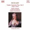 CD MOZART; GUNZENHAUSER - Violin Concerti 3 & 5 / Rondo / Ada 8550418 Naxos 1990 Sweden Classical Used