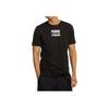 Puma Повседневная футболка с коротким рукавом и круглым вырезом, мужские топы, черная 855977-01