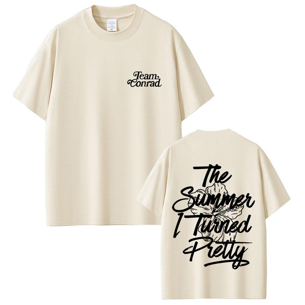 TV Play The Summer I Turned Pretty Team Conrad Graphic T Shirts Unisex Women Fashion Trend T Shirt Casual Cotton Vintage Tshirts