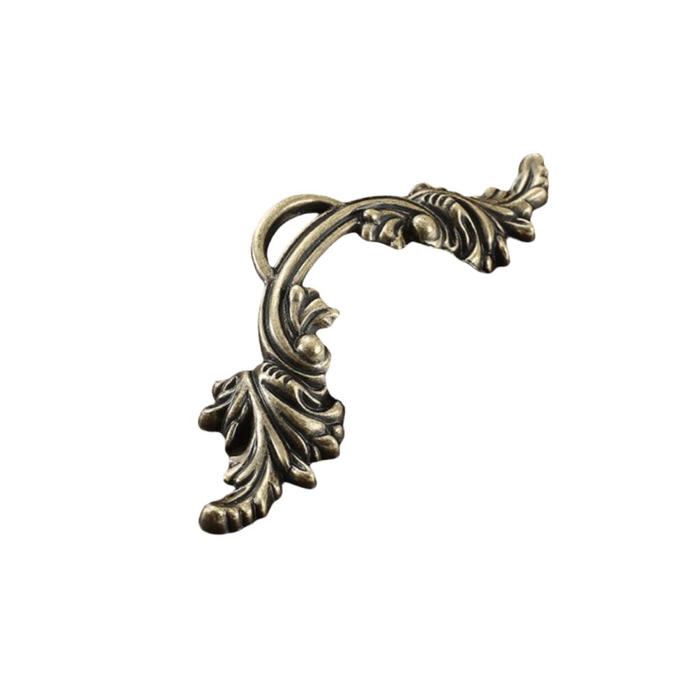 European Style Cabinet Door Handles Zinc Alloy Wardrobe Door Handles  For Wardrobe Installation