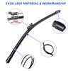3PCS For Seat Leon Mk4 2020-2025 26"+16"+13" Front Rear Wiper Blades Windshield Windscreen Window Cutter Accessories