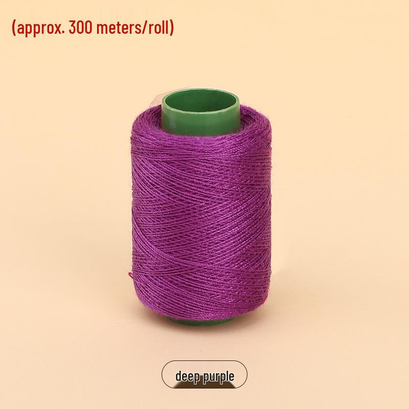 Черно-белые бытовые катушки швейных ниток - Идеальны для починки одежды и квилтов