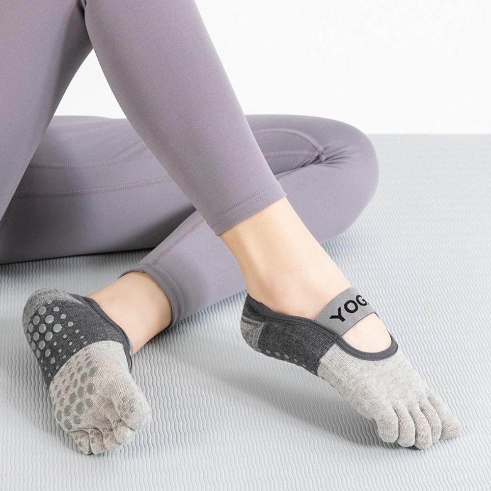Cotton Pilates Socks Anti-slip Sports Socks New Yoga Socks  Ladies