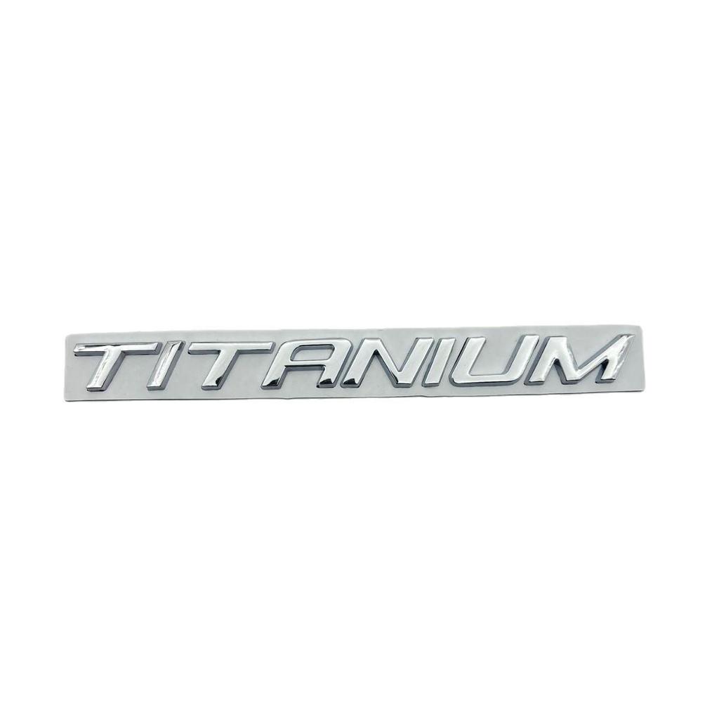 Значок Titanium для Ford New Edge Explorer: Высококачественная пластиковая наклейка-эмблема для автомобиля