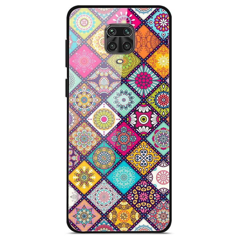 Закаленное Стекло Чехол Для Xiaomi Redmi Note 9S Чехол Мягкий Бампер Жесткий Стеклянный Чехол Для Xiaomi Redmi Note 9 S 9S Pro Max Чехол Для Телефона
