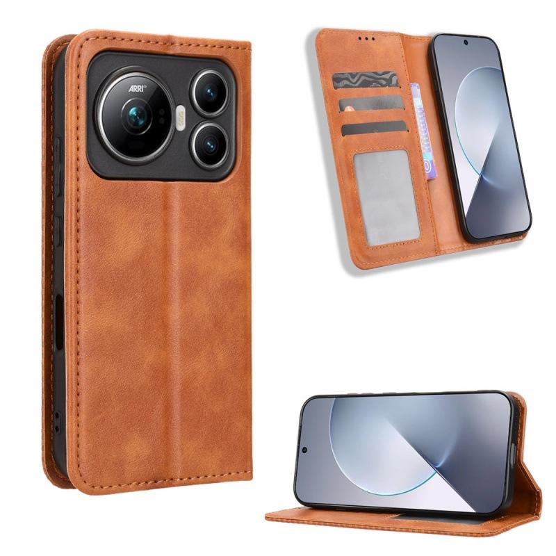Honor Magic 9 Pro Max Case with Card Holder,Leather Wallet Case with Flip Card Slots, Kickstand & Magnetic Closure for Honor Magic 9 Pro Max