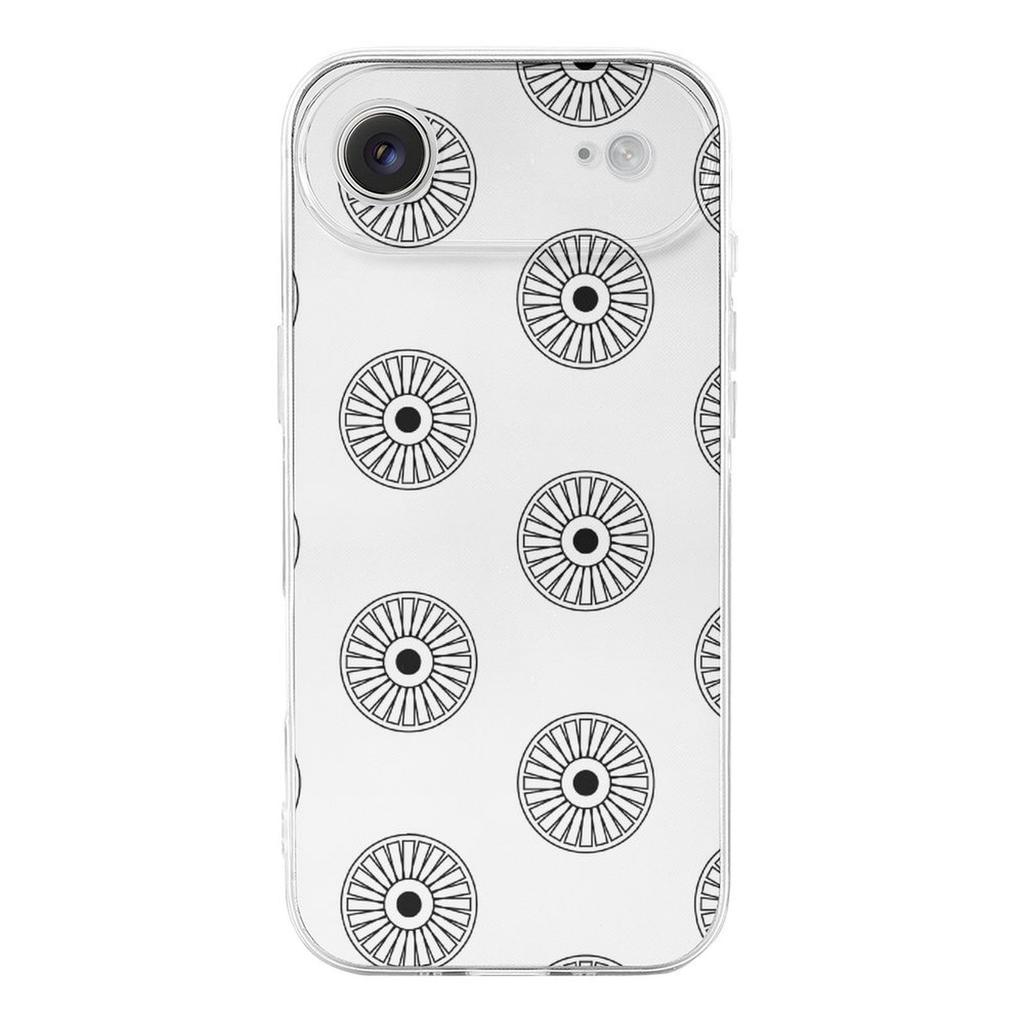 1 Pack For iPhone 17 Series TPU Phone Case Matte Transparent Soft Design, Daily Protection