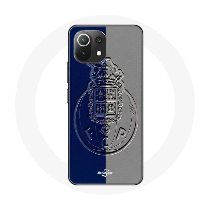 Coque - Xiaomi - Mi 11 Lite - Souple - Porto gond - Bleu et gris