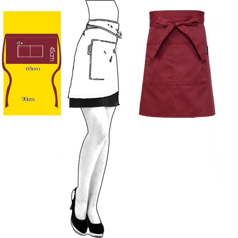 Фартук шеф-повара для женщин на кухне, противообрастающий для приготовления пищи в ресторане отеля