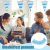 2025 Triangle Oktoberfest Flag Banner 20Pcs/set Themed Bunting Oktoberfest Flags Oktoberfest Party hanging flag decoration