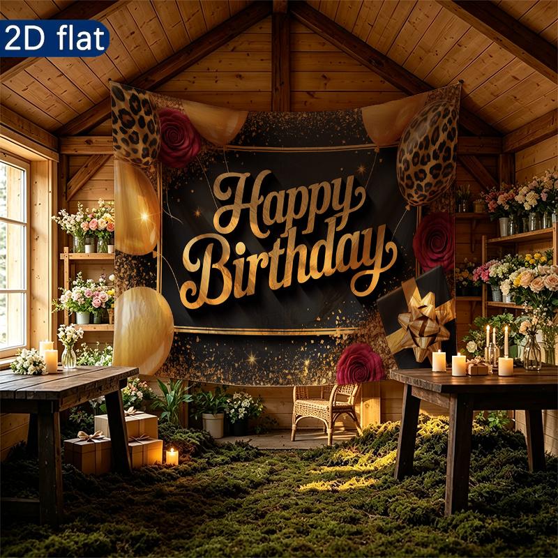 Photography Party Backdrop 1pc - Polyester Background