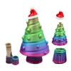 Christmas Tree Ornament Festive 3d Printed Christmas Tree Decorations with Hidden Storage Mini Tabletop Tree Stash for Diy