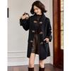 Women's Double-Sided Wool Blend Long Coat