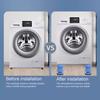 4Pcs Washing Machine Mat Universal Heightening Pads Easy Installation Anti-Vibration Shock Absorbing Washer Dryer Foot Pads