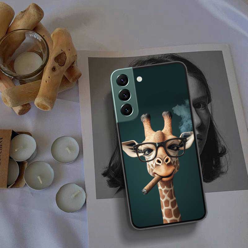 Giraffes Have Long Necks Phone Case For Samsung Galaxy S22 S25 Ultra S21 S10 Plus S26 Edge S20 S23 S24 FE Cover Silicone Sof