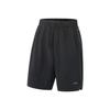 Professional Basketball Series Solid Color Mid-Waist Drawstring Breathable Versatile Straight-Leg Sports Shorts Men Shorts Black AKSV055-3