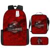 Jurassic Park European and American Retro Schoolbag First Grade~ Fourth Grade Bag Backpack