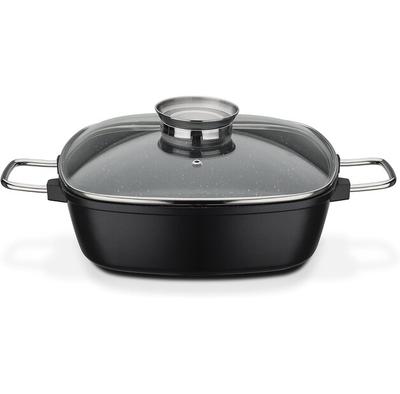 Жаровня GSW Gourmet гранитная 28x28 см (414579)