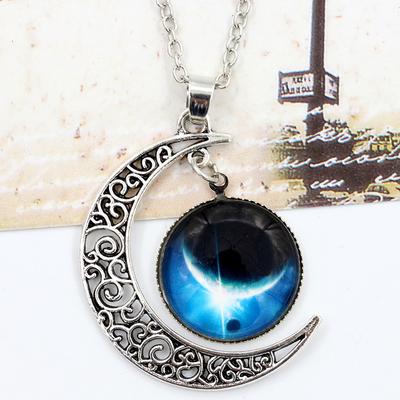 Ожерелье с драгоценными камнями Starry Moon Time