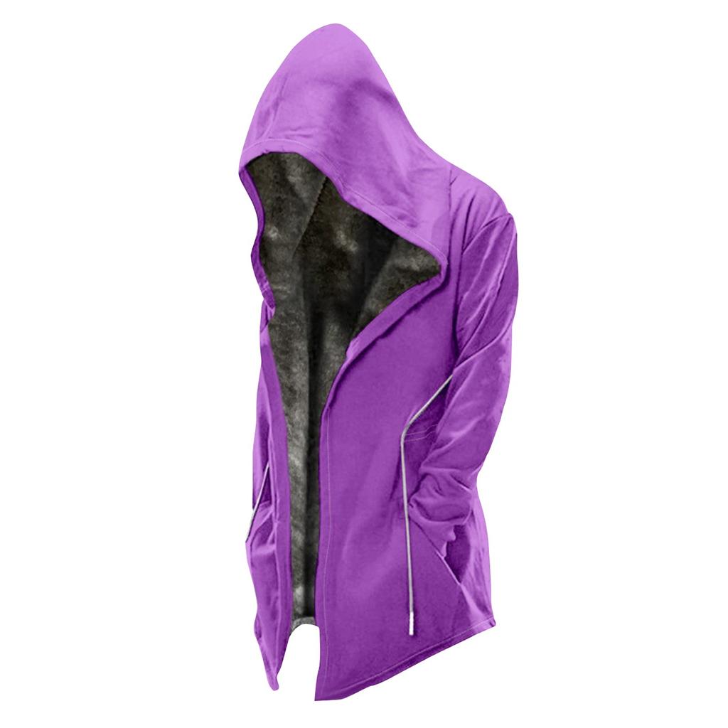 Мужская однотонная бархатная утолщенная длинная куртка Мужская повседневная куртка на молнии большого размера