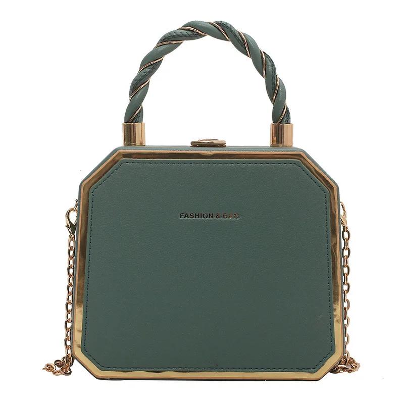 Женская сумка через плечо, ретро-сумка на цепочке, универсальные сумки через плечо для женщин, дизайнерские сумки, кошельки и сумки