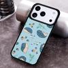 Милый Ежик Цветной Чехол для Телефона для iPhone 17 16 15 Pro Max Air 14 13 12 11 Plus Ударопрочный Чехол