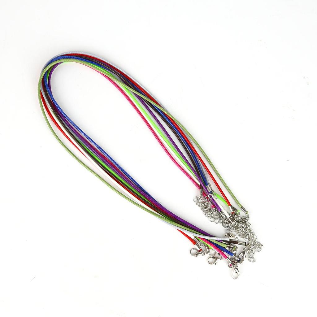 Кожаный шнур из искусственной кожи, веревка-омар для ожерелья и подвески «сделай сам», подвески ручной работы, фурнитура