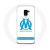 Case for Samsung Galaxy A8 Plus Olympique De Marseille Logo White Background
