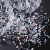 Пакет 3D Неправильные Лазерные Блестящие Наклейки-Украшения для Ногтей Продукты для Ногтей
