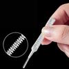 10Pcs/Set Shower Head Cleaning Brush White Small Brush Anti-Clogging Nylon Pore Gap Clean Brush For Phone Hole Kitchen Bathroom