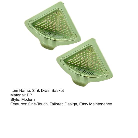 1/2 шт. Магнитная корзина для слива в раковину, Опорожнение одним касанием, Сбор пищевых отходов, Подставка для хранения губок, Универсальная